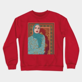 Indian women Crewneck Sweatshirt